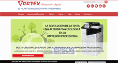 Desktop Screenshot of dimensionvortex.com